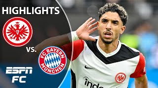 Eintracht Frankfurt vs Bayern Munich  Bundesliga Highlights  ESPN FC [upl. by Barling]