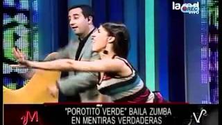 Porotito Verde se luce bailando el hit brasileiro quotAi seu te pegoquot en Mentiras Verdaderas [upl. by Elconin]