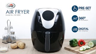 How to Use  Kyowa Digital Air Fryer KW3830 [upl. by Tenahs]