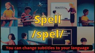 v Spell meaning letters with 5 examples [upl. by Eciral]