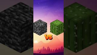 Bedrock Vs all blocks minecraft minecraftshorts shorts [upl. by Teerell]