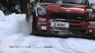 MINI testing before the Rallye MonteCarlo  BestofRallyLivecom [upl. by Aluino]