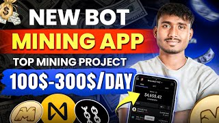 🤑Telegram Bot Mining Project  Top Mining App 2024  Telegram Mining Bot  New Free Mining App [upl. by Anert]