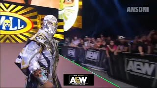 Entrada de MISTICO en AEW pero con la canción Me Muero [upl. by Yenal133]