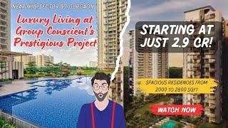 Pre launch luxury project in sector 80 Gurgaon by conscient new project [upl. by Hteboj719]