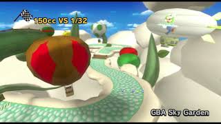 GBA Sky Garden V1 Beta 1 Release  Mario Kart Wii Custom Track [upl. by Ameerahs427]