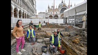 Archeologia gli scavi in Piazza San Marco  Sara Bini [upl. by Ohl964]