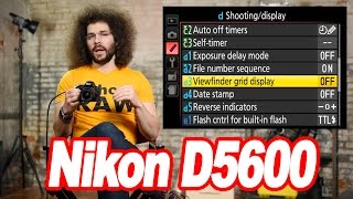 Nikon D5600 quotUser Guidequot How To Setup Your New DSLR [upl. by Alvis]