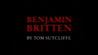 Tom Sutcliffe  quotBenjamin Britten a Failurequot documentary 1991 [upl. by Eiramac263]