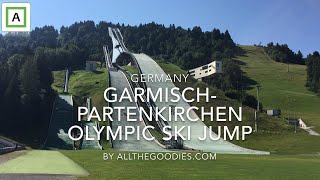 GarmischPartenkirchen Olympic Ski Jump Germany  allthegoodiescom [upl. by Lemieux515]