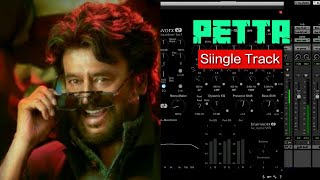 Petta single track aniruth Composing sneak peak [upl. by Ilrak]