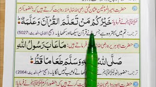 40 Hadith  Hadis Number 29  Tum men behtar wo hai jisne Quran Sikha aur Sikhaya  Hadis  hadees [upl. by Raffo449]