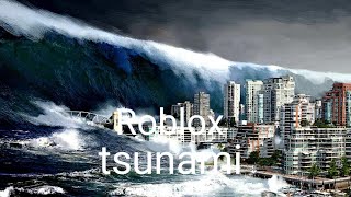 menyelamatkan dari tsunami Roblox [upl. by Killian761]