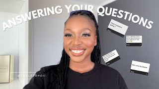 Q amp A Answering your questions [upl. by Raquel57]