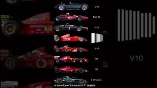 Evolution of f1 Engines over the years f1 formula1 enginesound f12024 formulae [upl. by Zetrac]