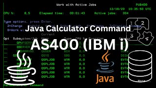 Java on AS400  Create Calculator Command  AS400 IBM i Tutorial for Beginners [upl. by Hanahsuar]