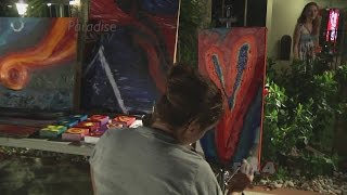 SEGMENT FOUR Art Show Live Fort Myers Art Walk [upl. by Driskill627]