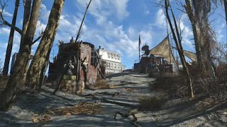 Fallout 4 Settlement Build  Fortified Artillery at Croup Manor  no mods [upl. by Yemirej]