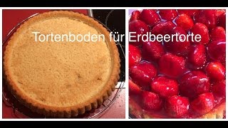 Tortenboden für Obsttorte HD Knackig wie ein Keks [upl. by Acir]