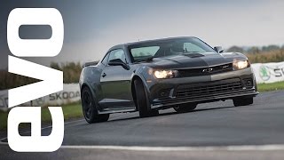 Chevrolet Camaro Z28 onboard  evo Track Car of the Year [upl. by Nobel253]