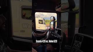 Scania 420 vs Volvo 520 quem leva a melhor [upl. by Hilaire]