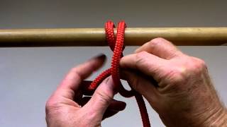 How to tie a Round Turn and Two Half Hitches [upl. by Doreg]