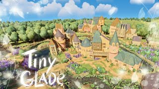 🏘🌻Cozy Summer Village l Tiny Glade l Relaxing ASMR tinyglade [upl. by Keene]