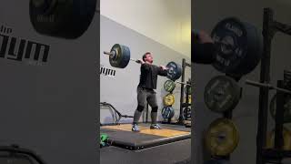 400lb power clean [upl. by Howard528]