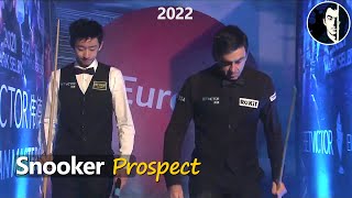 One to Watch Wu Yize vs Ronnie OSullivan  2022 European Masters ‒ Snooker [upl. by Taro]