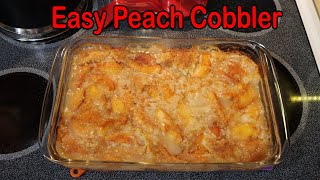 Mouthwatering Peach Cobbler  Simple Recipe For A Sweet Treat [upl. by Aerdnad]