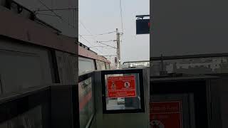 Metro train reached at plateform shortvideo [upl. by Sewole]