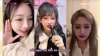 SNH48 Vietsub Hân Dương quotdọn dẹp buổi luyện thanh của Tiểu Tình [upl. by Ytoc546]