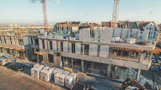 Ibis Styles Szczecin Poland 4K UHD Construction Timelapse [upl. by Tidwell344]