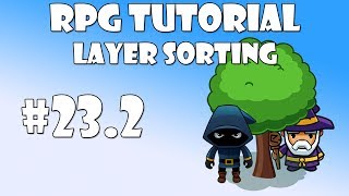 232 Unity RPG Tutorial  Layer sorting [upl. by Asirap486]