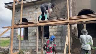 July 18 2024 UPDATE AMASAMAN PLASTERING IN ACCRA GHANA 🇬🇭 BY MDG EXPECT CONTRACTORS IN GHANA 🇬🇭 [upl. by Butler]