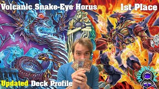 1st Place Volcanic SnakeEye Horus Deck Profile  November 2023  ft Andrew W [upl. by Eisdnyl314]