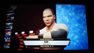 AEW FIGHT FOREVER  Rey Mysterio VS KANE [upl. by Retep]