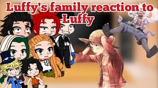 Luffys family reaction to Luffy 🇷🇺🇬🇧 [upl. by Lerat818]