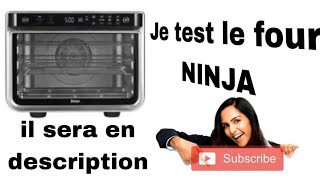 Je teste le four NINJA bien ou noncuisine cute ninja [upl. by Aneeras]