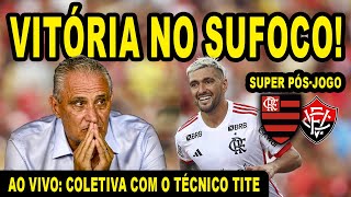 AO VIVO FLAMENGO VENCE NO SUFOCO E TEM QUE LIGAR O SINAL DE ALERTA MENGÃO SEGUE NA BRIGA [upl. by Zak]