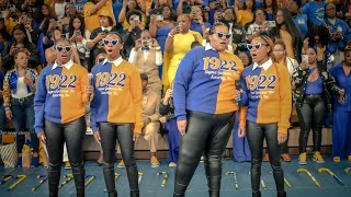 Alpha Beta Chapter of Sigma Gamma Rho Sorority Inc Spring 24 Presentation [upl. by Alemat916]