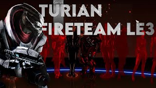 ME3 Modded Femshep almost everyone Died Paragon Playthrough Part 4 Turian Fireteam Mod [upl. by Broderic]