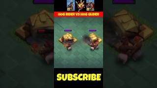 Hog rider vs hog glider clashroyale clashofclans shots trendingshorts shorts coc cocshorts [upl. by Aihsein]