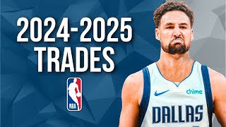 All Official 20242025 NBA Offseason Trades [upl. by Adnorehs]