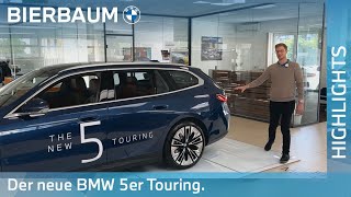 Der neue BMW 5er Touring Highlights 2024 [upl. by Eltotsira46]