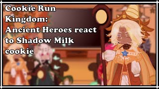 🍪🌺 Cookie run kingdom react to Shadow milk cookie 💠✨ [upl. by Emarej]