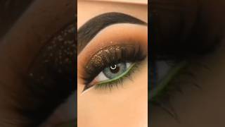 Green eyes makeup makeup eyesmakeup arabic [upl. by Joann887]