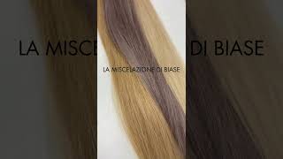 HAIR EXTENSION COLORE PERLATO BIONDO shorts shorstvideo hair hairextensions [upl. by Lynnett829]