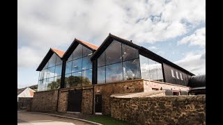 Time Lapse of exterior Lindores Abbey Distillery [upl. by Ahsauqram]