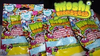 4 MOSHI MONSTERS BLIND BAGSUltra Rare Moshi Monsters B2cutecupcakes [upl. by Halika]